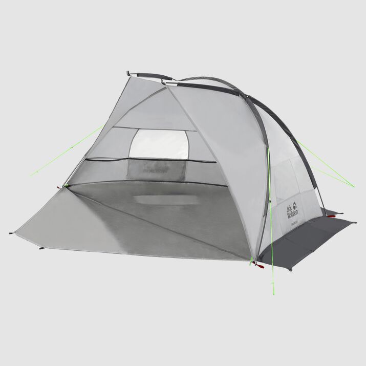 Carpa Jack Wolfskin Beach Shelter 3 Grises Mexico-6137581